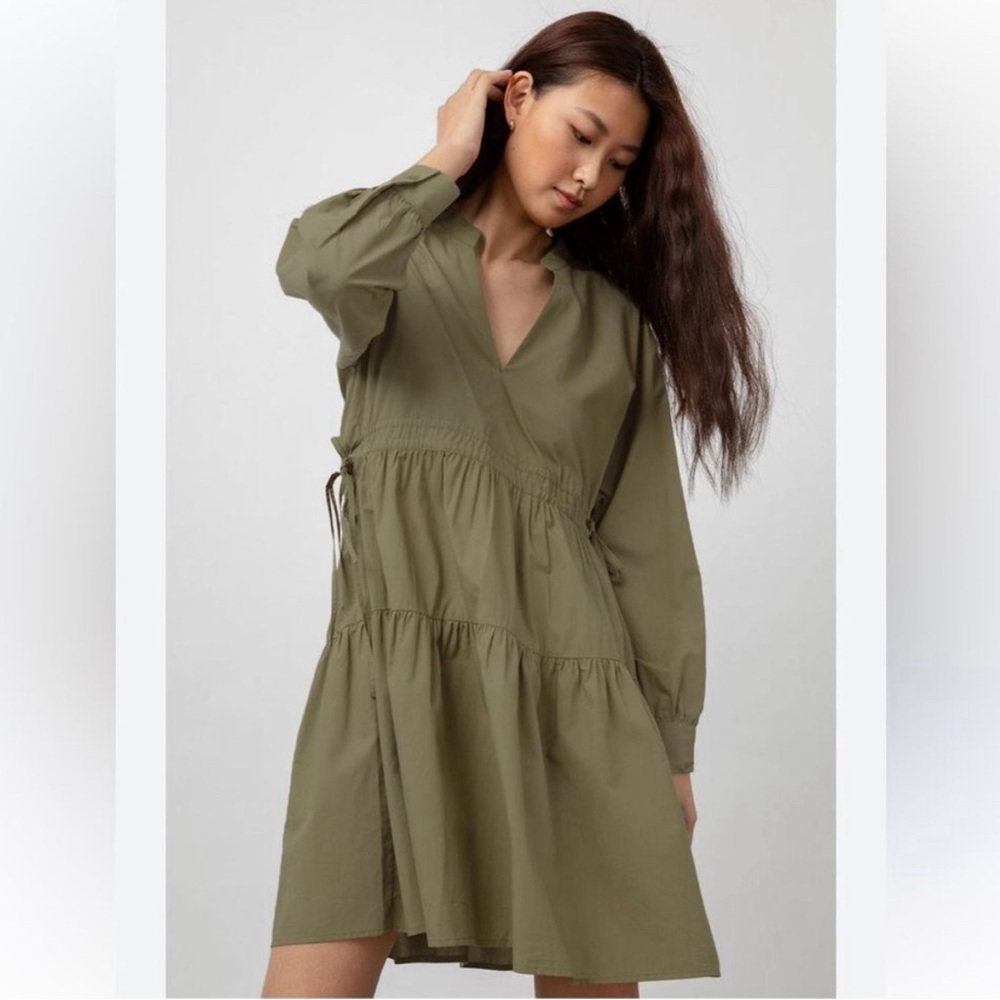 New! RAILS Ivy Moss Dress Green Size XL - Picture 2 of 5